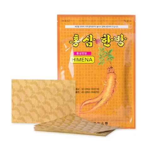 Cao dán Himena Hàn Quốc Vàng 20 miếng - Giảm đau, tan vết bầm tím, thư giãn, hỗ trợ xương khớp hiệu quả