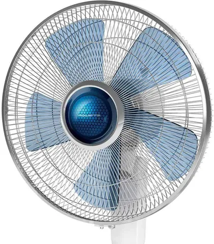 Quạt Đứng Rowenta VU5840 Turbo Silence Extreme - Quạt Bệ Yên Tĩnh, 4 Tốc Độ, Thiết Kế Hiện Đại, Hoạt Động 38 dBA, 80 m3/phút