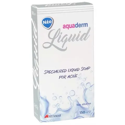 Sữa Rửa Mặt Aquaderm Liquid Cho Da Mụn, Da Dầu, Trứng Cá - 150ml