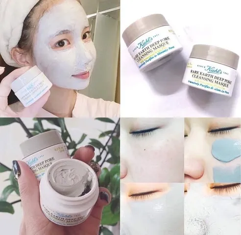 Mặt Nạ Đất Sét Kiehl’s Kiểm Soát Dầu Nhờn Và Mụn 125ml và 14ml 