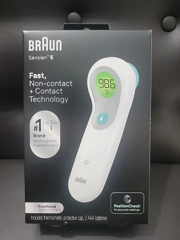 Nhiệt Kế Điện Tử Đo Trán Braun BNT3000 - Nhiệt Kế 3 Trong 1 Cho Gia Đình, Công Nghệ Age Precision, Đo Nhanh Chính Xác Trong 2 Giây