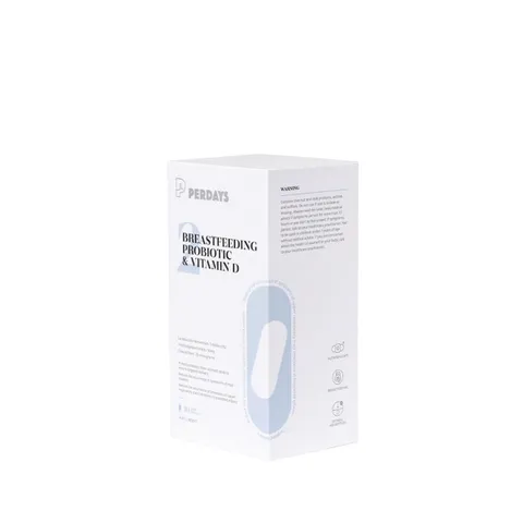 Viên Uống PERDAYS Breastfeeding Probiotic & Vitamin D - Hỗ Trợ Tiêu Hóa, Tăng Cường Miễn Dịch Cho Mẹ Và Bé - Lọ 30 Viên Nhập Khẩu Úc