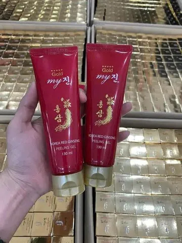 Tẩy Tế Bào Chết Nhân Sâm Hàn Quốc 130ml - Gel Tẩy Tế Bào Chết Cung Cấp Độ Ẩm, Làm Sáng Da, Dưỡng Ẩm Từ Thương Hiệu Ginseng King