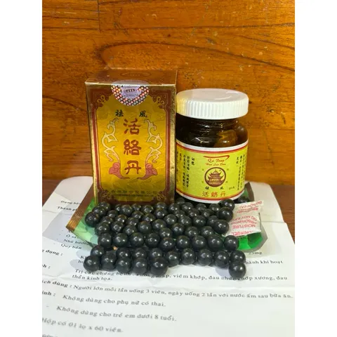 Viên Uống Glucosamine Khu Phong Hoạt Lạc - Giảm Đau Khớp, Thông Kinh, Cường Gân Tráng Cốt - Hỗ Trợ Xương Khớp 60 Viên