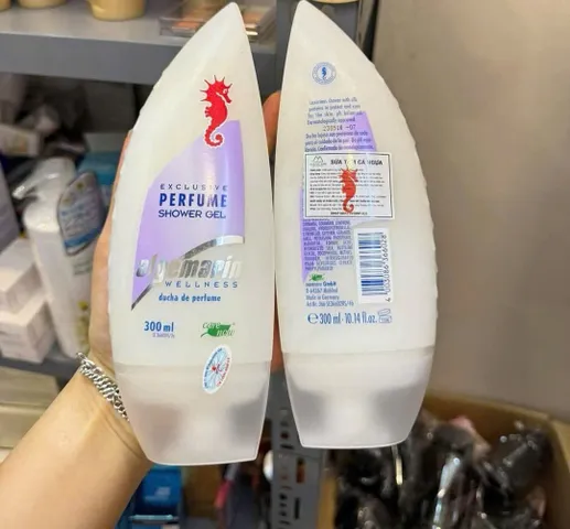 Sữa Tắm Cá Ngựa Đức 300ml - Dưỡng Ẩm & Làm Sạch Nhẹ Nhàng Với Tinh Dầu Thiên Nhiên, Hương Nước Hoa Thư Giãn