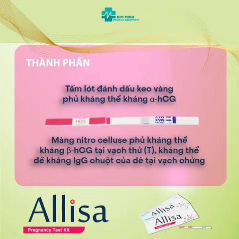 Combo 10 Que Thử Thai Allisa Chính Hãng - Độ Nhạy Cao, Dễ Sử Dụng, Tiết Kiệm Thời Gian và Chi Phí