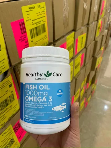 Dầu Cá Omega 3 Healthy Care Fish Oil 1000mg Của Úc, 400 viên. 222167