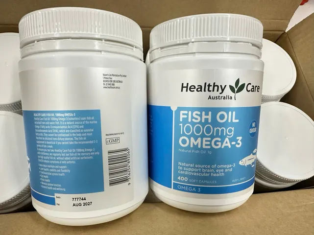 Dầu Cá Omega 3 Healthy Care Fish Oil 1000mg Của Úc, 400 viên. 222167