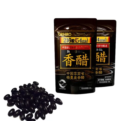 Viên uống giấm đen Orihiro Nhật Bản - Giảm cân tự nhiên, hỗ trợ tiêu hóa và cải thiện sức khỏe toàn diện