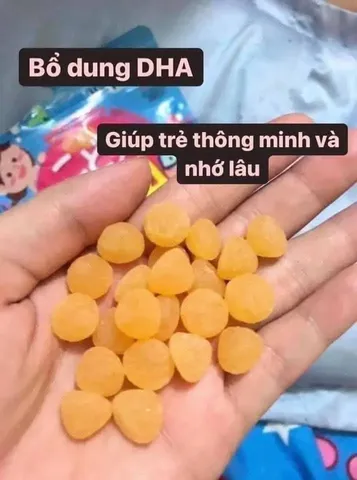 Kẹo Bổ Sung DHA Unimat Riken Nhật Bản - Hỗ Trợ Phát Triển Trí Não Cho Trẻ Em, Vitamin D Và Hương Vị Ngon Miệng, Dinh Dưỡng Thiếu Yếu