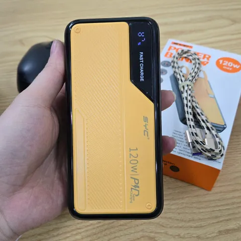 Sạc Dự Phòng SYC S141 30.000mAh - Sạc Nhanh PD 22.5W & QC 3.0, Nguồn Năng Lượng Bền Bỉ Cho Thiết Bị Di Động