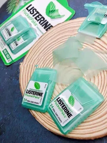 Miếng Ngậm Thơm Miệng Listerine 72 miếng, dụng cụ hỗ trợ sức khỏe