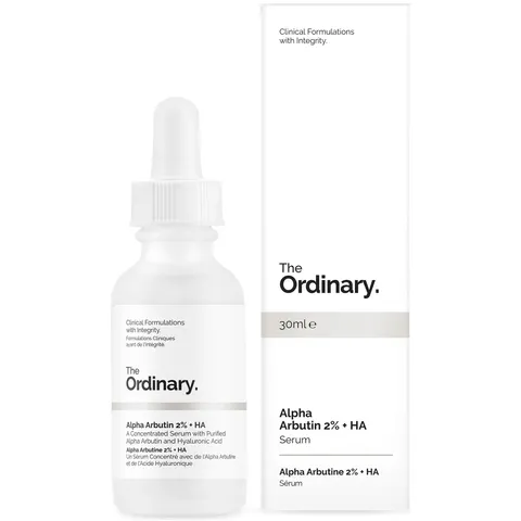 Serum dưỡng trắng giảm thâm nám The Ordinary Arbutin 2% + HA 30ml Canada