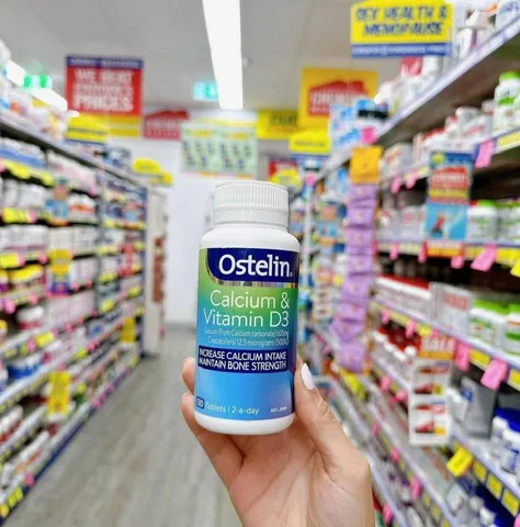 Canxi Ostelin Calcium & Vitamin D3, Sản Phẩm Úc, 130 Viên - Bổ Sung Canxi & Tăng Cường Hệ Miễn Dịch, Hỗ Trợ Sức Khỏe Xương Khớp