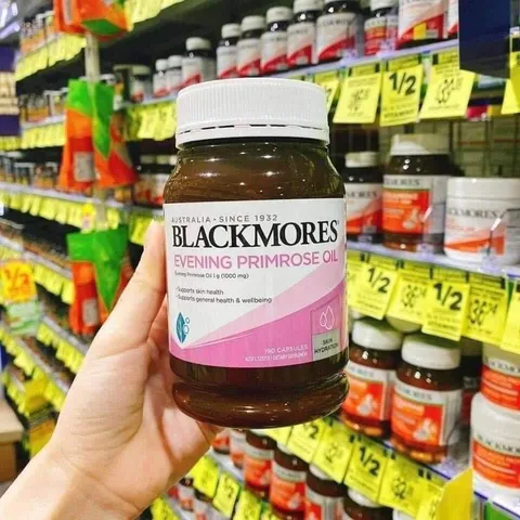 Tinh dầu hoa Anh Thảo Blackmores Evening Primrose Oil Úc 222361