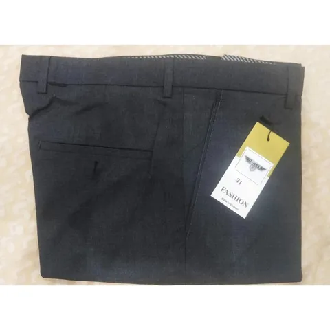 Quần Tây Nam Kiểu Hàn Quốc Dáng Ôm Xám Tiêu - Chất Vải Cotton Không Nhăn, Thời Trang Nam Công Sở, Tiệc, Du Lịch