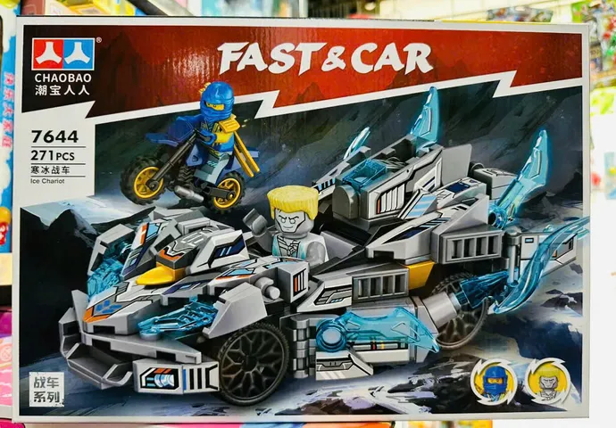 Đồ Chơi Lắp Ráp Mô Hình Xe Ô Tô Đua Fast & Furious 7644 - Đồ Chơi Lego Giáo Dục Cho Trẻ Em Từ 6 Tuổi