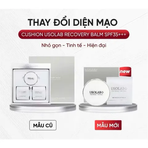 Phấn Nước Usolab Recovery Balm - Che Khuyết Điểm, Trang Điểm Ngăn Ngừa Mụn, Phục Hồi Da Nhạy Cảm - 30g, Chống Nắng SPF 35