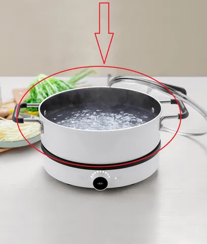 Nồi Lẩu Cao Cấp Xiaomi Mijia 4L - Hợp Kim Nhôm Thép Không Gỉ, Dùng Bếp Từ, Phục Vụ Bữa Ăn Gia Đình Thịnh Soạn