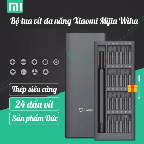 Bộ Tua Vít Bỏ Túi Đa Năng Mijia Wiha Có Nam Châm Hít - 24 Đầu Tua Vít Chính Hãng Đức, Nhỏ Gọn, Chất Liệu Cao Cấp