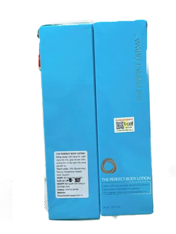 Sữa Dưỡng Thể Trắng Da The Perfect Derma - Tẩy Tế Bào Chết 15% Glycolic Acid, Làm Sáng Da, Chống Lão Hóa, Dành Cho Mọi Loại Da