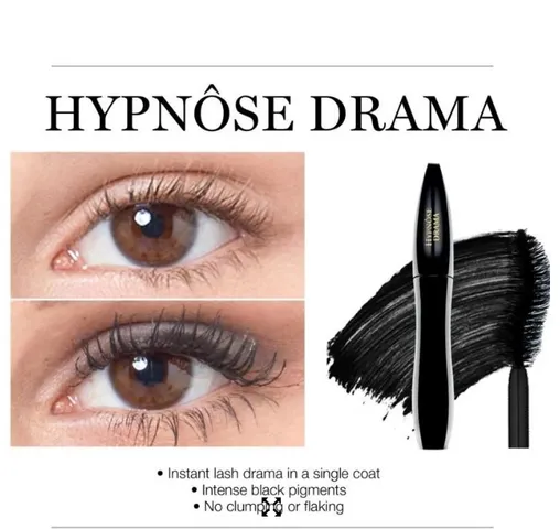 Mascara Dưỡng Mi Lancome #01 Noir Sensuel - Tăng Cường Độ Cong & Dài, Nuôi Dưỡng Mi Mềm Mại & Khỏe Mạnh