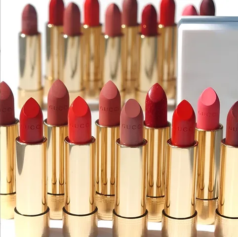 Son GUCCI Matte Chính Hãng - Chất Son Mịn, Bảng Màu Đa Dạng, Thiết Kế Sang Trọng - Son Dưỡng Ẩm Thời Trang 215, 217, 500, 312, 505, 509, 510, 600