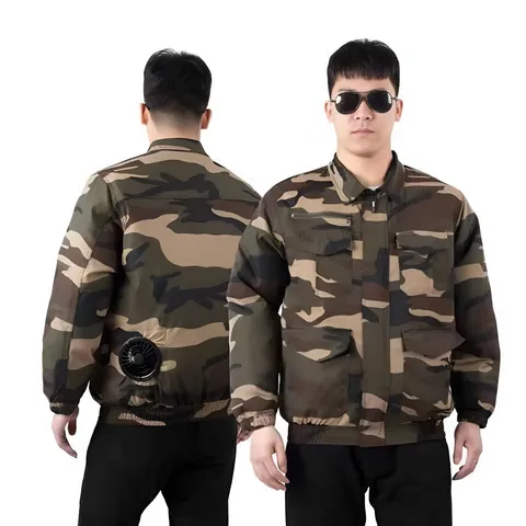 Áo Điều Hòa 2 Lớp Chống Nắng - Quà Tặng Pin & Quạt, Dành Cho Mùa Hè Nắng Nóng Tuyệt Vời 2025