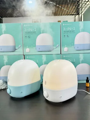 Máy Tạo Ẩm TAOTRONICS TT-AH038 3 trong 1 - Đèn Ngủ, Phun Sương, Khuếch Tán Tinh Dầu, Dung Tích 2.5L, An Toàn Cho Trẻ Em