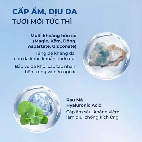 Xịt Khoáng Cấp Ẩm Kiềm Dầu Sắc Ngọc Khang 145ml - Giảm Mụn, Làm Dịu Da, Căng Bóng, Ẩm Mịn, Dưỡng Da Tươi Trẻ