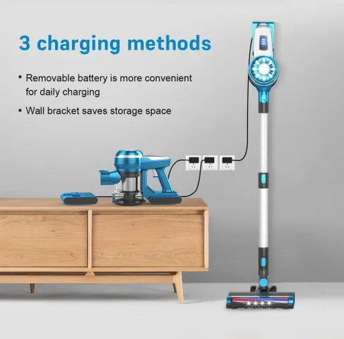 Máy Hút Bụi Không Dây VICSOO W10 - Hiệu Suất Mạnh Mẽ 20kPa, Dung Tích 1.2L, Thiết Kế Tiện Lợi Cho Mọi Nhà