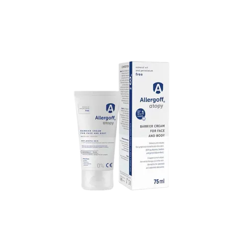 Kem Dưỡng Ẩm Allergoff Atopy Cream 75ml - Giúp Làm Dịu Da Khô, Ngứa, Kích Ứng - Sản Phẩm Dành Cho Da Nhạy Cảm