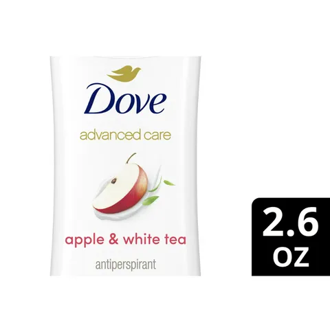 Lăn khử mùi nữ Dove Advance Apple & White Tea Hương Táo Dạng Sáp Dưỡng Ẩm Không Ố Vàng