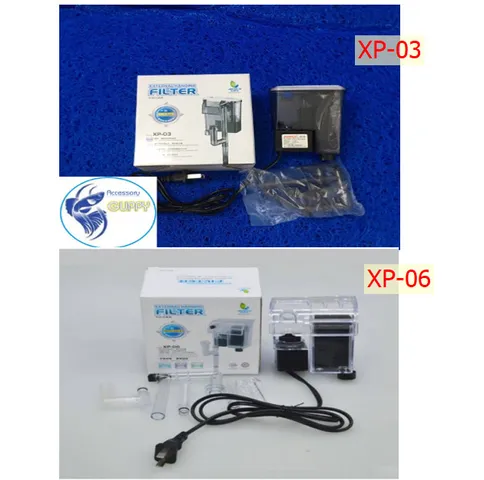 Máy Lọc Thác Mini Jeneca XP-03 & XP-06 - Thiết Kế Hiện Đại, Lọc Váng Tốt Cho Hồ Cá Nhỏ, Tiết Kiệm Điện, Bền Bỉ