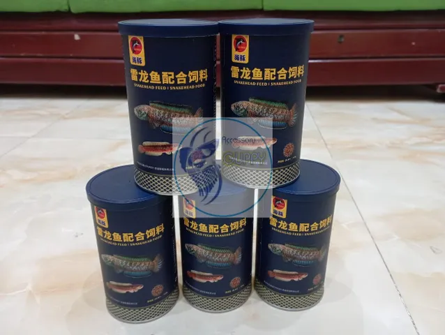 Cám Cá Lóc Porpoise 125g - Thức Ăn Dinh Dưỡng Cải Thiện Màu Sắc và Tăng Trưởng cho Cá Cảnh Nhật Bản