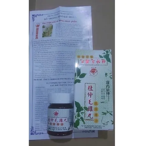 Đỗ Trọng Mao Kê Hoàn Chất Lượng Giúp Giảm Đau Nhức Xương Khớp, Viêm Khớp, Thoái Hoá Khớp - Sản Phẩm Tự Nhiên Hỗ Trợ Khỏe Mạnh