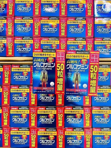 Viên uống Glucosamine Orihiro hỗ trợ xương khớp Nhật Bản