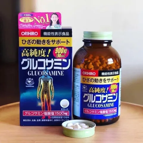 Viên uống Glucosamine Orihiro hỗ trợ xương khớp Nhật Bản