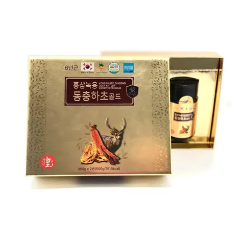 Cao Hồng Sâm Nhung hươu Hàn Quốc Ginseng King 2 lọ x 250g