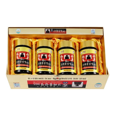 Cao Hồng Sâm 365 Hàn Quốc 240g - Tăng cường sức khỏe, cải thiện miễn dịch, giảm stress, hỗ trợ sức sống, chất lượng cao từ nhân sâm 6 năm tuổi.