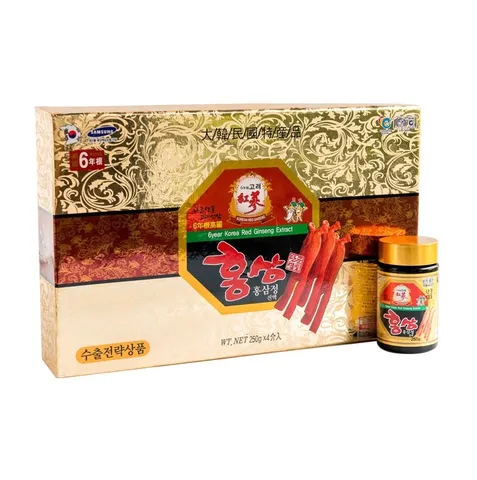 Cao Hồng Sâm Hàn Quốc Kanghwa 4 lọ x 250g - Giúp tăng cường sức khỏe, giảm stress và cải thiện hệ miễn dịch hiệu quả.