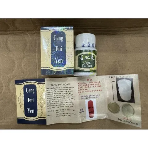 Tăng Cân Ceng Fui Yen - Sản Phẩm Tăng Phì Hoàn Từ Thiên Nhiên, Hỗ Trợ Dinh Dưỡng Cho Người Gầy, Mệt Mỏi, Thiếu Máu