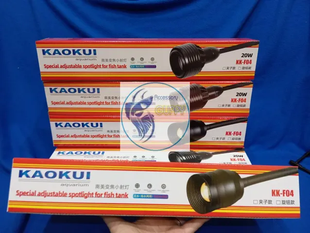 Đèn LED Rọi KAOKUI KK F-04 10W 20W - 3 Chế Độ Màu Điều Chỉnh Cho Hồ Cá Thủy Sinh Biotop