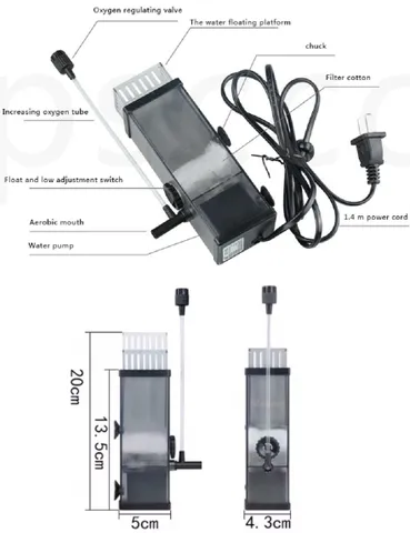 Lọc Váng Hồ Cá SUNSUN JY-02 & JY-03 - Thiết Bị Lọc Nước Thủy Sinh, Hiệu Suất Cao, Đảm Bảo Nước Trong Sạch, Cung Cấp Oxy Tối Ưu