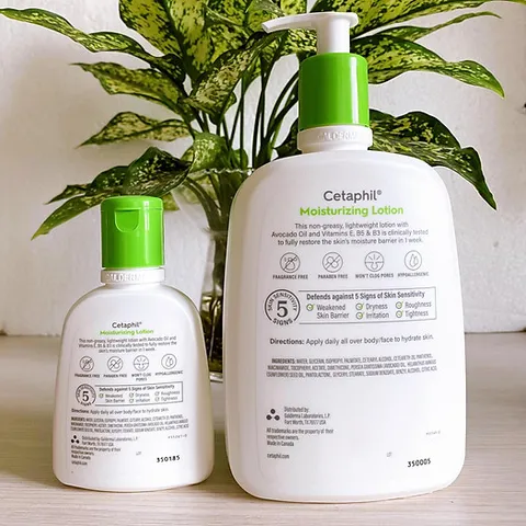 Sữa Dưỡng Ẩm Toàn Thân Cetaphil Moisturizing Lotion - Phù Hợp Cho Da Nhạy Cảm, Dưỡng Ẩm Sâu Cho Mặt và Cơ Thể, Giải Pháp Chăm Sóc Da Tốt Nhất