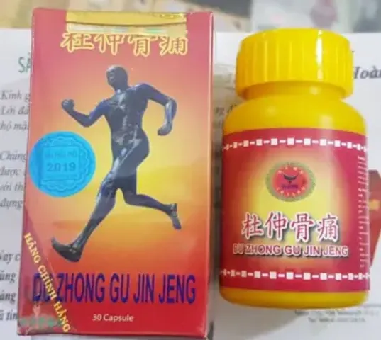 Viên uống Đỗ Trọng Nhức Khớp Du Zhong Gu Jin Jeng 30 viên - Giảm đau khớp, hỗ trợ sức khỏe xương khớp và lưu thông khí huyết.