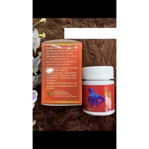 Viên Uống Hỗ Trợ Xương Khớp Thoái Cốt Nang Chính Hãng Malaysia - Giảm Đau Lưng, Thấp Khớp, Viêm Khớp, Tê Nhức Chân Tay