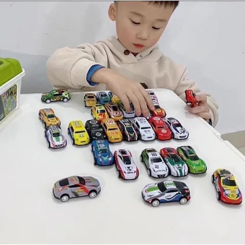 Thùng 30 Ô Tô Mini Đồ Chơi Cho Bé - Mô Hình Xe Đa Dạng Phát Triển Tư Duy Sáng Tạo - Quà Tặng Tuyệt Vời Cho Trẻ Em