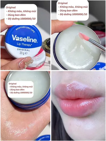 Son Dưỡng Vaseline Dưỡng Hồng Mềm Môi Lip Therapy Rosy Lips 20g - Chăm Sóc Môi, Dưỡng Ẩm và Tạo Sắc Hồng Tự Nhiên