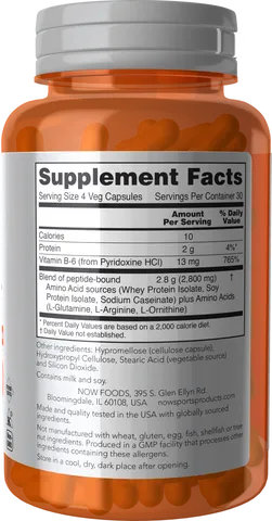 Viên uống bổ sung acid amin Amino Complete Now Foods